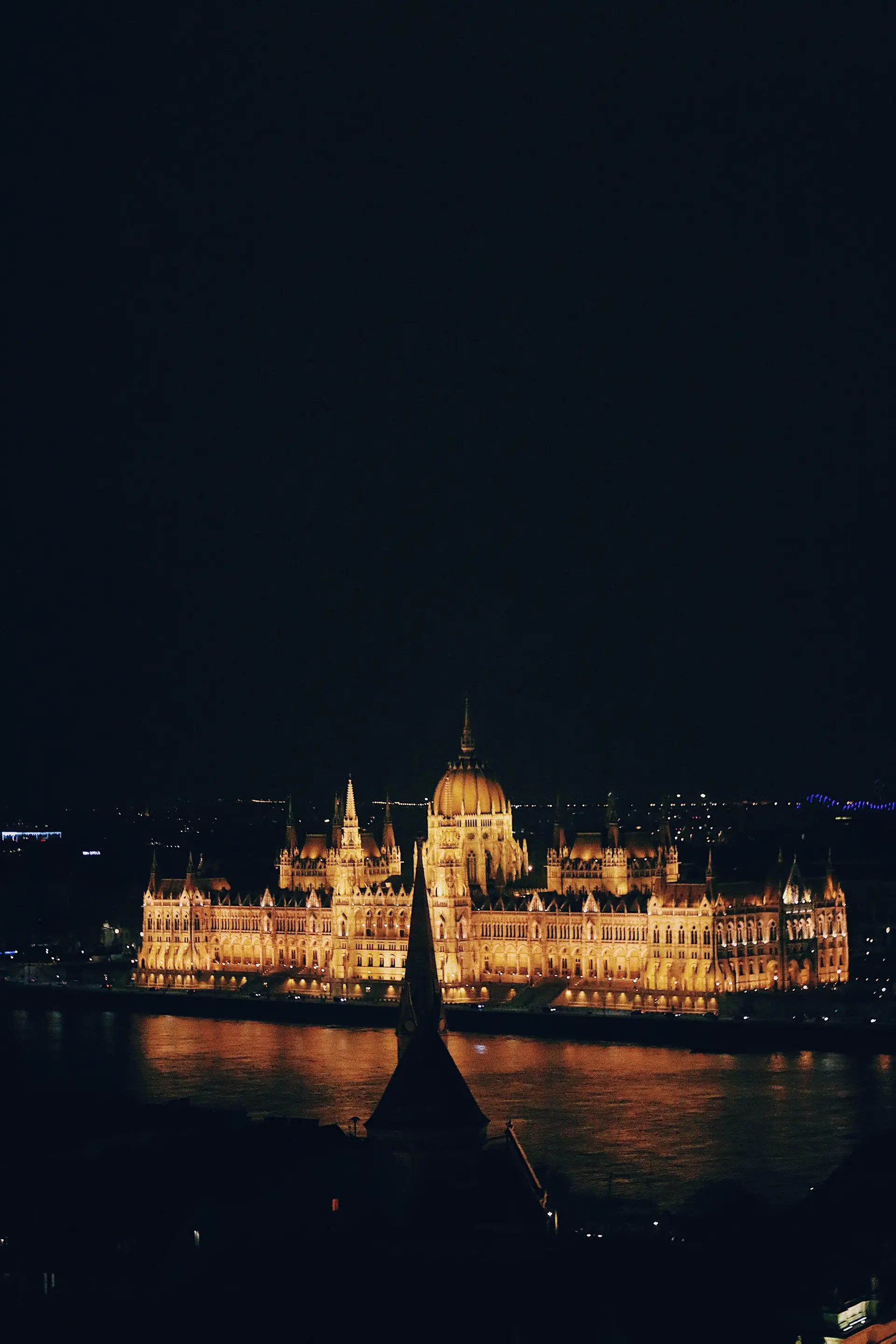 Budapest Parlament éjszaka