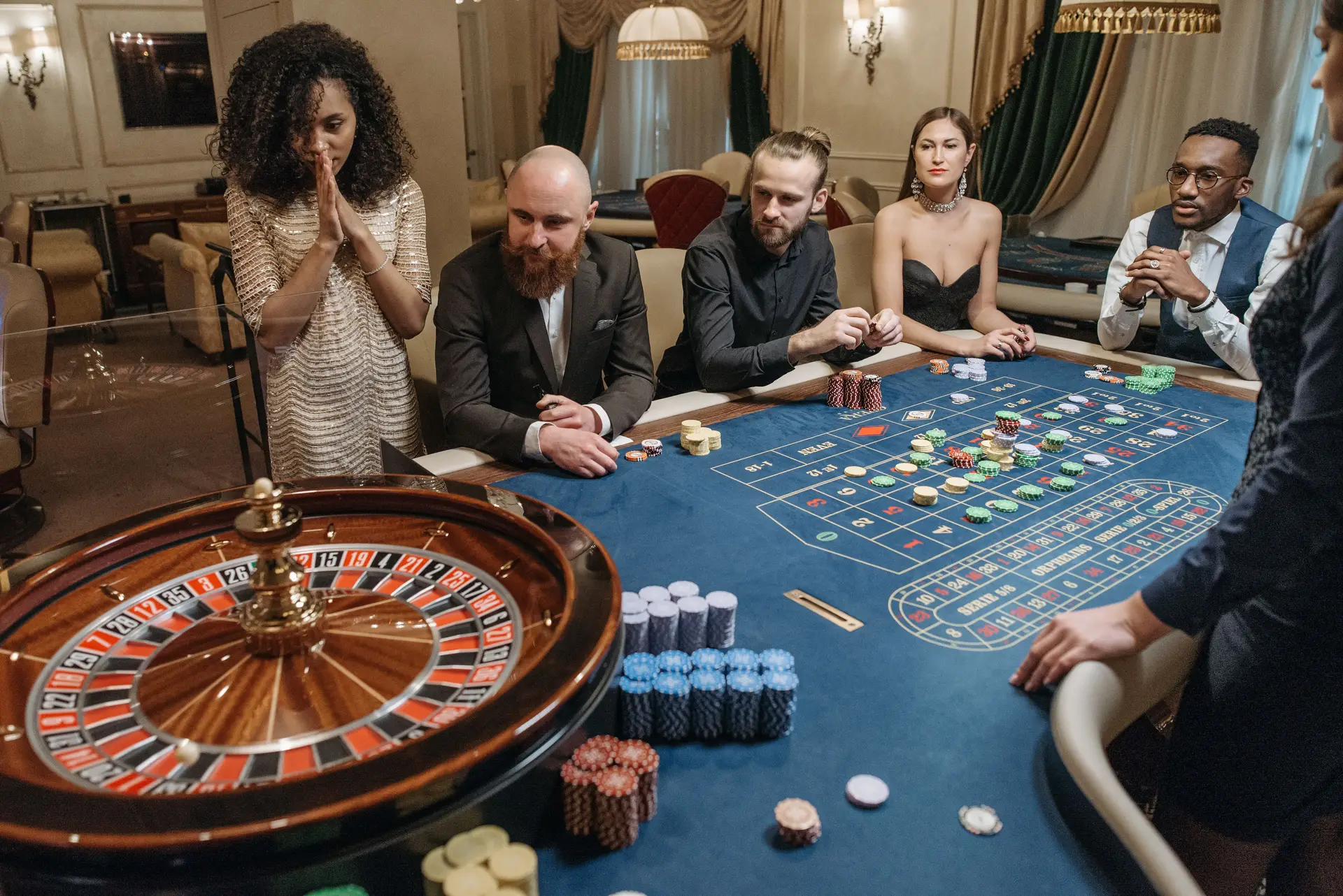 Roulette asztal