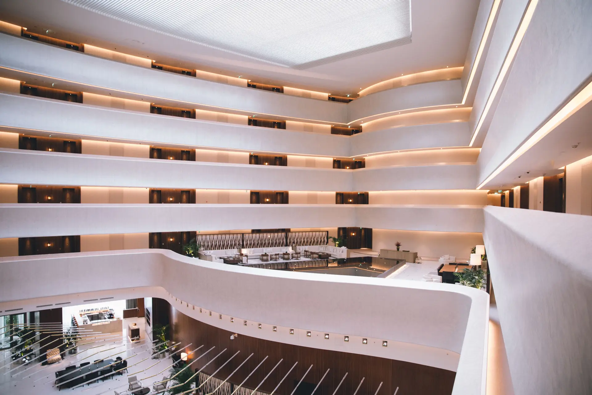 Modern atrium
